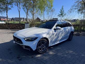 skadebil auto Mercedes C-klasse C 300 C T-Modell C 300 T e PANORAMA Ambiance 360 camera AHK VOL 2022/2