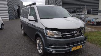 damaged campers Volkswagen  Transporter 2.0 TDI 150 pk DSG Camper hefdak Luifel Leer Stoelverw Mooi! 2017/1