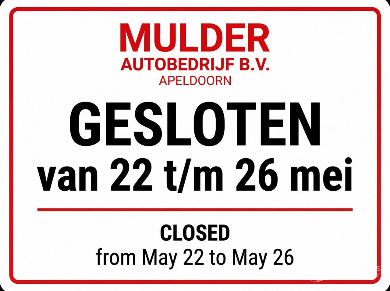 Volkswagen  CLOSED FROM 22 TO 26 MAY