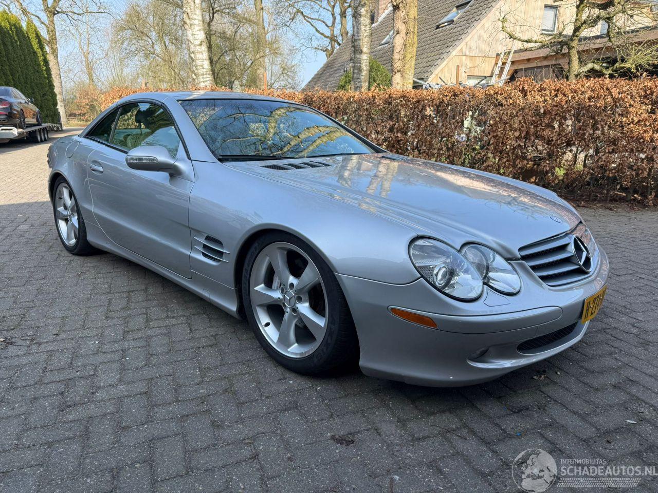 Mercedes SL 500AMG CABRIOLET LEER
