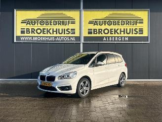 Voiture accidenté BMW 2-serie Gran Tourer 218i Luxury 7p. 2015/6