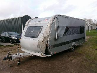damaged caravans Hobby  495UL 2010/4