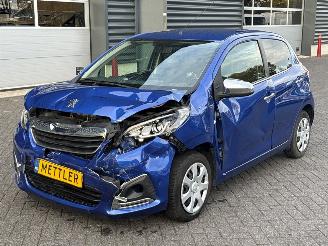 skadebil auto Peugeot 108 1.0 12V VVT-i Hatchback  Benzine 998cc 53kW (72pk) FWD 2019/10