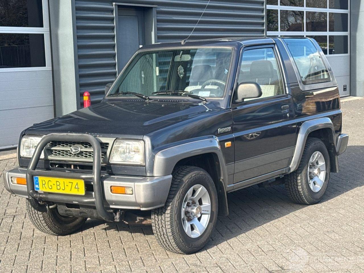 Daihatsu Feroza Hard top Jeep/SUV  Benzine 1.589cc 70kW (95pk) 4x4