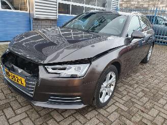 skadebil auto Audi A4 Avant 2.0 TDI Lease Edition Automaat 2017/2