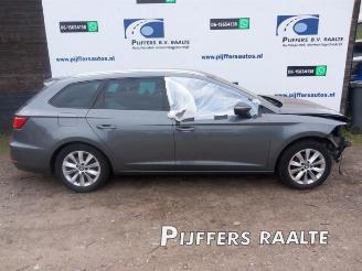 Coche siniestrado Seat Leon Leon ST (5FF), Combi 5-drs, 2012 / 2020 1.0 TSI 12V 2018/1