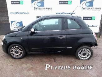 rozbiórka samochody osobowe Fiat 500 500 (312), Hatchback, 2007 0.9 TwinAir 85 2012/7