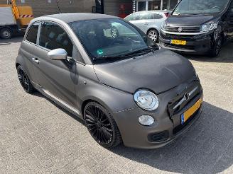 skadebil auto Fiat 500 0.9 Twinair Sport airco NAP 2014/6