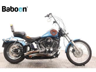 Vaurioauto  motor cycles Harley-Davidson  FXSTC Softail Custom 2005/1
