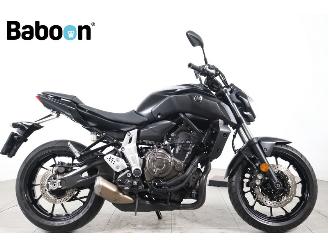dañado motos Yamaha MT-07 ABS 2018/3