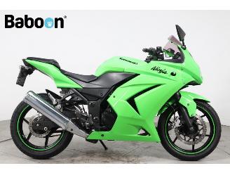 damaged motor cycles Kawasaki Ninja 250 R  2009/2