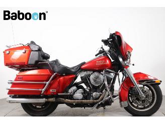damaged motor cycles Harley-Davidson  FLHTC Electra Glide Classic 1990/9