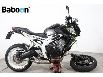 damaged motor cycles Honda CB 650 F ABS 2016/6