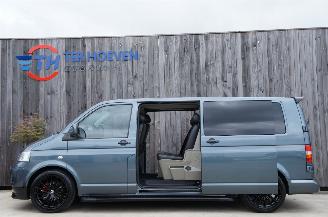 krockskadad bil auto Volkswagen Transporter T5 2.5 TDi Lang Dubbele Cabine Airco Cruise Metallic 96KW Euro 4 2008/7