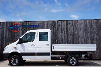 skadebil auto Mercedes Sprinter 315 CDi 4X4 Dubbele Cabine Open Laadbak 110KW Euro 4 2008/8