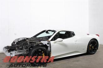 Coche siniestrado Ferrari 458 458 Spider, Cabrio, 2011 / 2015 4.5 V8 32V DCT 2012/2