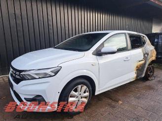 Démontage voiture Dacia Sandero Sandero III, Hatchback, 2021 1.0 TCe 100 12V ECO-G 2023/9