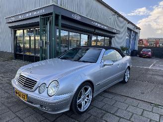 Schadeauto Mercedes CLK 200 KOMPRESSOR CABRIOLET AUTOMAAT 2000/11
