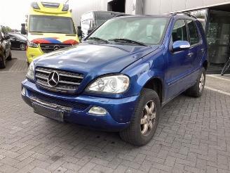 Salvage car Mercedes ML ML I (163), SUV, 1998 / 2005 500 5.0 V8 24V 2002/3