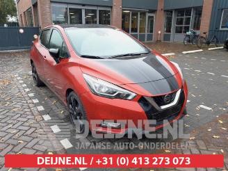 demontáž osobní automobily Nissan Micra Micra (K14), Hatchback, 2016 / 2025 0.9 IG-T 12V 2016/12