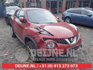 Coche siniestrado Nissan Juke Juke (F15), SUV, 2010 / 2019 1.2 DIG-T 16V 2017
