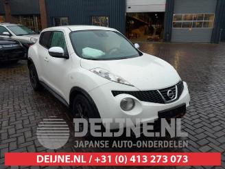 Uttjänta bilar auto Nissan Juke Juke (F15), SUV, 2010 / 2019 1.6 DIG-T 16V 2011/8
