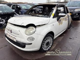 Coche siniestrado Fiat 500 500 (312), Hatchback, 2007 1.2 2008/12