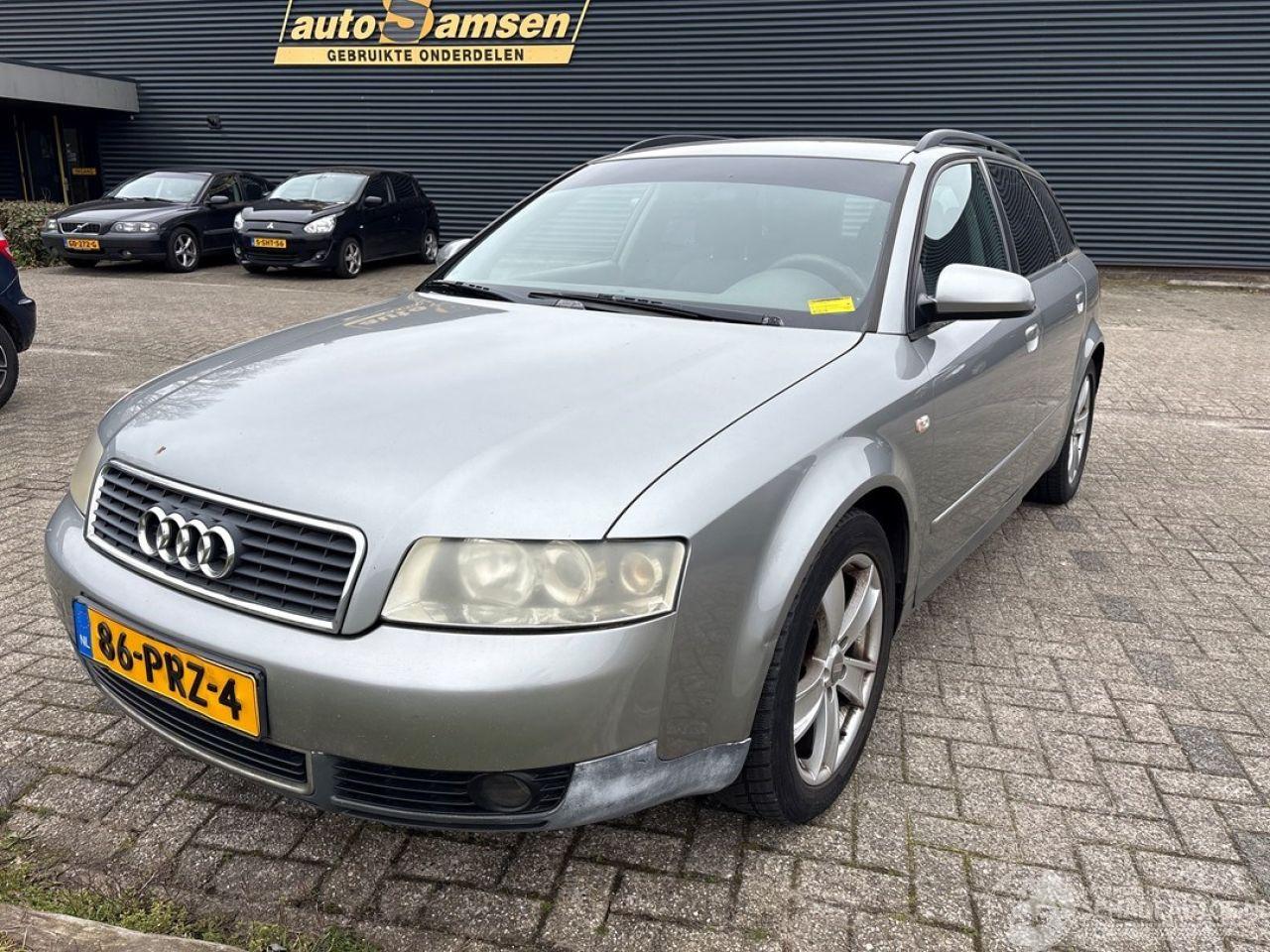 Audi A4 A4 Avant (B6) Combi 2001 / 2005 - 1.8 T 20V Combi/o  Benzine 1.781cc 110kW (150pk) FWD 2001-09/2002-07 (8E5) AVJ