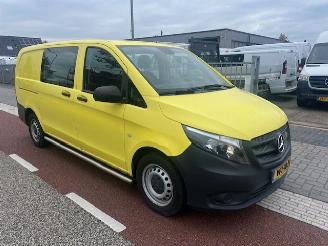 skadebil bedrijf Mercedes Vito 114 2.2 CDI 100KW DC 5P AUTOM. AIRCO KLIMA LANG 2020/6