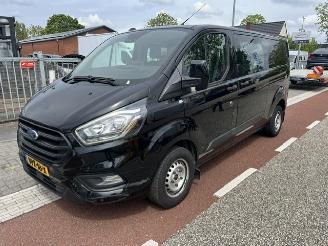 damaged commercial vehicles Ford Transit Custom 2.0 TDCI 95KW DC L2H1 LANG AIRCO KLIMA NAV CAM 2022/3