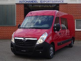 skadebil bedrijf Opel Movano Maxi XL D.C. Dubbel cabine, 140pk Euro6, Airco, Navi, Camera 2017/1