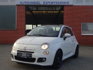 Schadeauto Fiat 500 Cabrio, Airco, Half leer, Euro6 2014/6