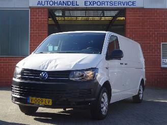 Schade bestelwagen Volkswagen Transporter 2.0 TDI Lang 84kw Euro6, Navi, Airco, Camera, 2x schuifdeur 2018/3