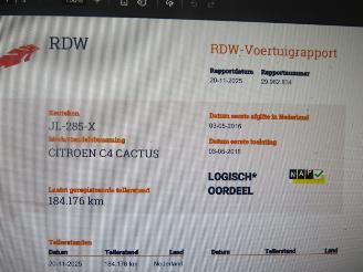 Citroën C4 cactus 1.2 Pure Cactus 1.2 pure tech live 2016  Airco  parkeerschade bumper  achter picture 9