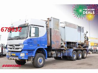 Schade vrachtwagen Mercedes Actros 3344AK 8/6X6 Manual Blatt/Blatt 2x PTO 2x Pump 2013/7