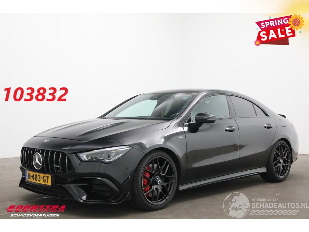 Mercedes Cla-klasse AMG 45 S 4MATIC+ Schalensitze Edition 1 Aero ACC Burmster Camera SHZ