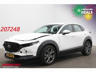 uszkodzony samochody osobowe Mazda CX-30 2.0 e-SkyActiv-G M Hybrid Comfort Leder ACC Memory LRHZ Camera 2021/2