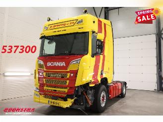 Schade vrachtwagen Scania R R520 V8 Alcoa Leder Standairco 2019/3