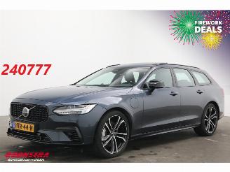 Voiture accidenté Volvo V-90 T8 Plug-in hybrid AWD Ultra Dark Pano LED ACC B&W 360° Memory AHK 2025/7