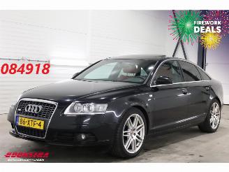 Unfallwagen Audi A6 Limousine 3.2 FSI Quattro Aut. Leder Schuifdak Memory Xenon Navi Clima Crusie 149.871 km! 2008/2