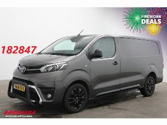 dañado vehículos comerciales Toyota Proace 2.0 D-4D Aut. 177 PK Black Line Long Leder Navi Clima Cruise PDC AHK 2020/8