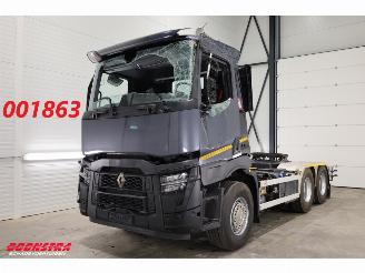 krockskadad bil auto Renault Cla-klasse 480 ACC 2X PTO Hydrauliek AJK Kip / Schiebe 6X4 144.786 km! 2023/4