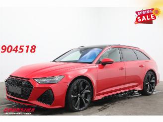 skadebil auto Audi Rs6 Avant 4.0 TFSI Quattro Dynamic+ Keramik Pano B&O HUD 360° ACC 2022/4