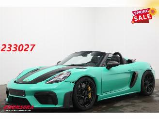 Schadeauto Porsche 718 Spyder RS Weissach PCCB Chrono Lift PTS 227 Lightergreen 2024/3