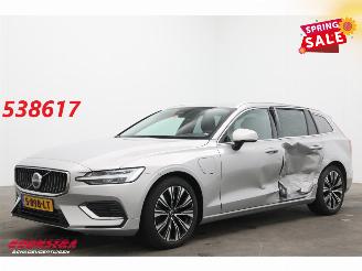 krockskadad bil auto Volvo V-60 T6 Plug-in hybrid AWD Inscription LED Leder Memory Camera SHZ 2023/3