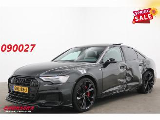 damaged passenger cars Audi A6 Limousine 55 TFSI e Quattro S-Line Schuifdak LED ACC Memory Camera AHK 2020/6