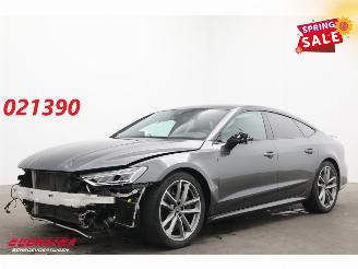 Schadeauto Audi S7 3.0 TDI 345 PK Quattro LED ACC Leder Memory Camera SHZ 39.768 km! 2024/7