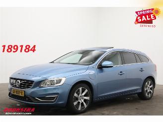 voitures voitures particulières Volvo V-60 2.4 D6 AWD Plug-In Hybrid Summum Schuifdak ACC Memory Camera LRHZ AHK 2014/1