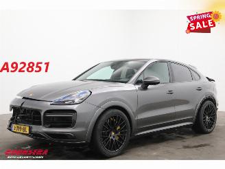 krockskadad bil auto Porsche Cayenne 4.0 Turbo S E-Hybrid PCCB PDLS+ PASM AHK Camera Sport Chrono 2020/7