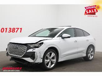 Damaged car Audi Q4 55 quattro S Edition 82 kWh Pano LED ACC Memory Camera AHK 2024/9